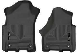 Ram 2500 Floor Mats - Front - Husky Liners - WeatherBeater - Black - 2019